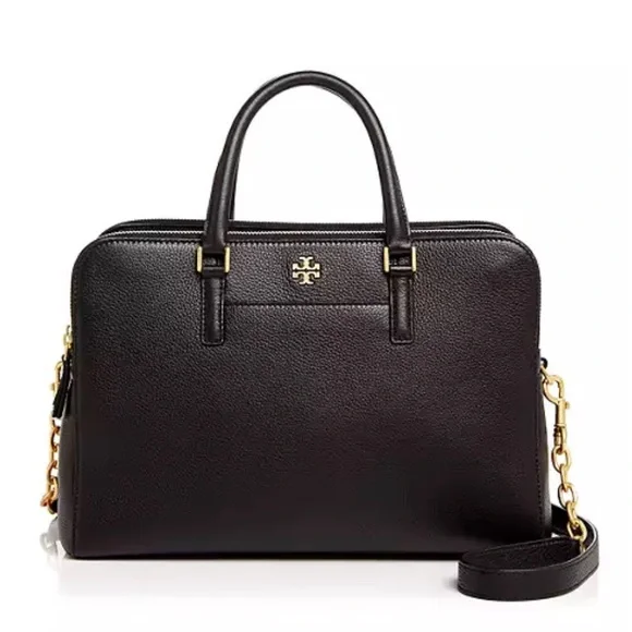 Tory Burch Georgia Double Zip Satchel - Picture 1 of 6